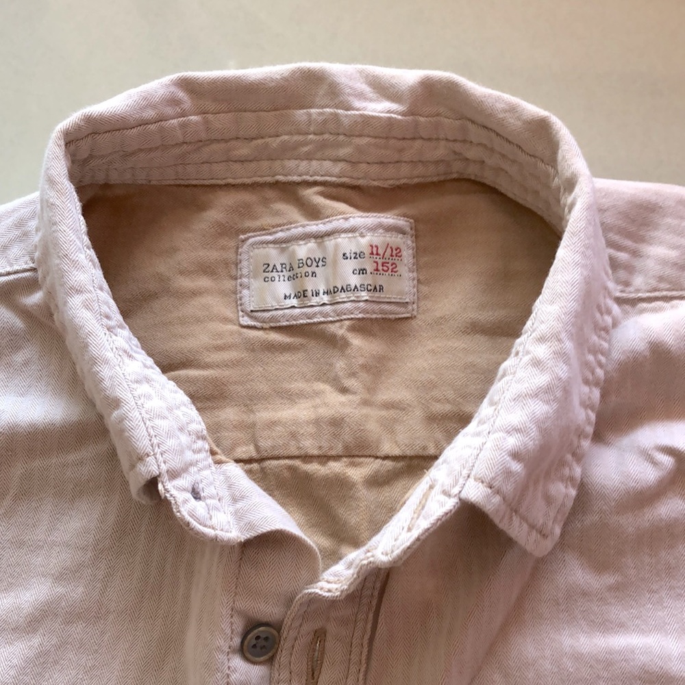 Zara boys shirt